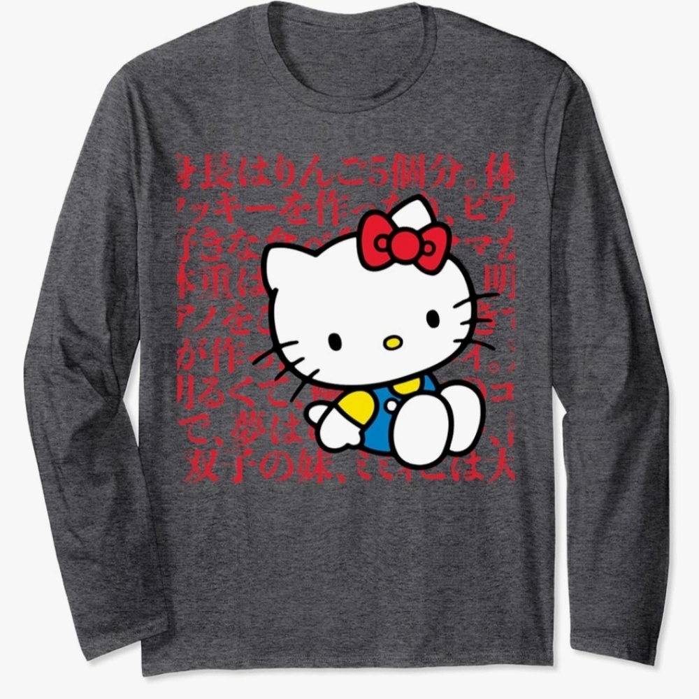 Sanrio Hello Kitty Long Sleeve Tshirt